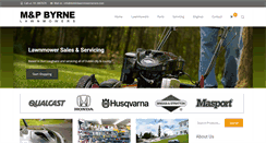 Desktop Screenshot of dublinlawnmowerservice.com